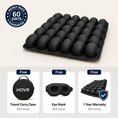 x2 Hovr Travel Cushions