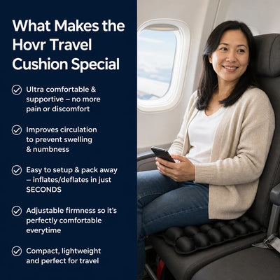 x2 Hovr Travel Cushions