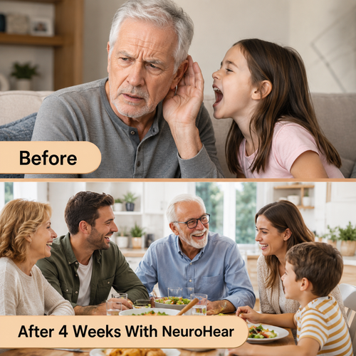 NeuroHear™ – Red Light Therapy Earbuds for Age-Related Hearing Loss