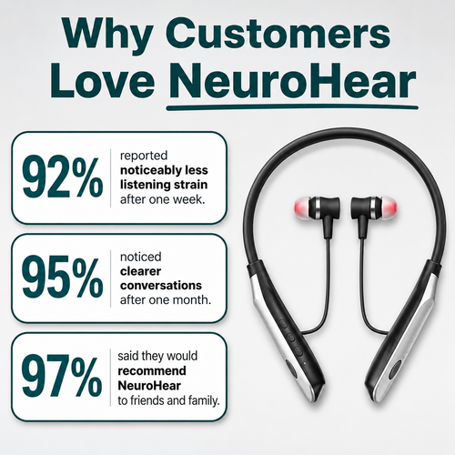NeuroHear™ – Red Light Therapy Earbuds for Age-Related Hearing Loss