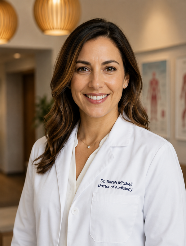 Dr. Sarah Mitchell, Au.D.