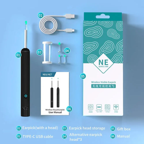 AquaClear™ Smart Visual Ear Cleaner with Camera