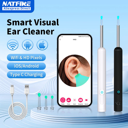 AquaClear™ Smart Visual Ear Cleaner with Camera