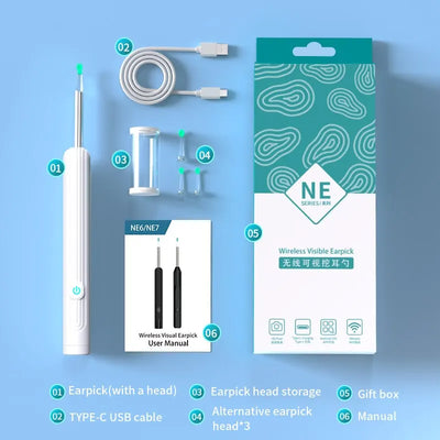 AquaClear™ Smart Visual Ear Cleaner with Camera