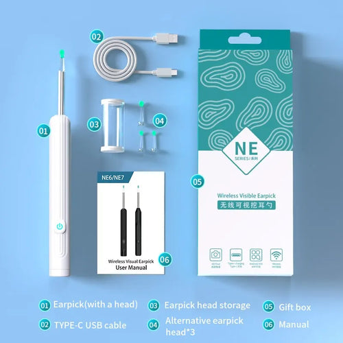 AquaClear™ Smart Visual Ear Cleaner with Camera