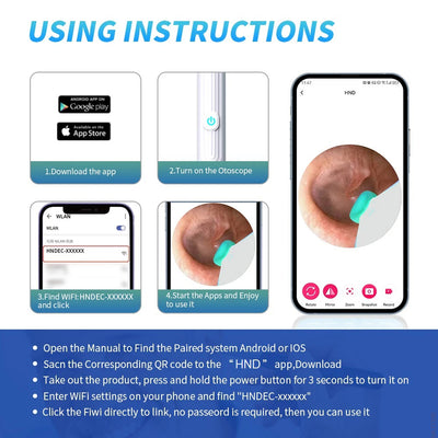 AquaClear™ Smart Visual Ear Cleaner with Camera