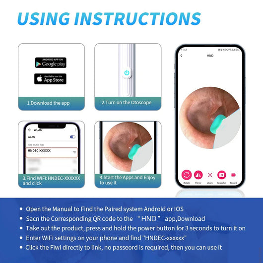 AquaClear™ Smart Visual Ear Cleaner with Camera