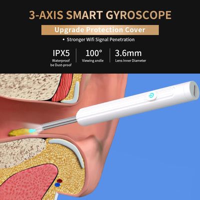 AquaClear™ Smart Visual Ear Cleaner with Camera