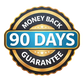 Try Risk-Free for 90 Days. 100% Money Back Guaranteed, No questions asked.